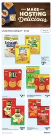 Walmart flyer week 40 Page 25: RITZ Drizzled Minis €4,98, RITZ Baked Chips €3,98