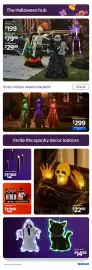 Walmart flyer week 40 Page 6: Light-up candles €12,88, Halloween Decor €12,98