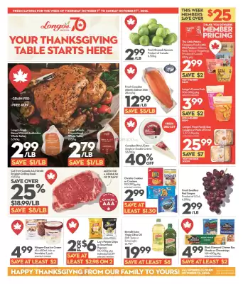 Longo's flyer (valid until 11-10)