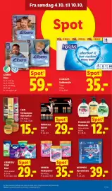 Lidl tilbudsavis uge 41 Side 11: Neophos Opvasketabs €39,00, Libresse/Tena Bind €29,00