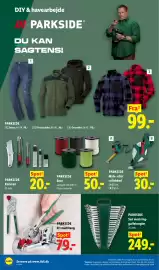 Lidl tilbudsavis uge 41 Side 28: Parkside Måle- eller rullebånd €30,00, Parkside 2i1 multitang €79,00