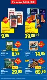 Lidl tilbudsavis uge 41 Side 3: Rose Kyllingestrimler €29,95, Chef Select Svenske kødboller €69,95
