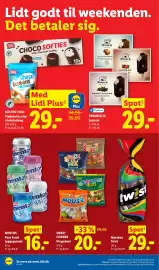 Lidl tilbudsavis uge 41 Side 36: Mister Choc flødeboller eller chokoladeæg €29,00, Mentos Pure Fresh tyggegummi €16,00