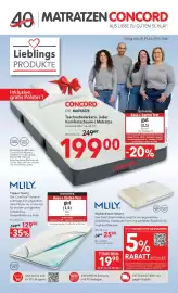 Matratzen Concord Prospekt Seite 1
