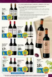 Catálogo E.Leclerc Página 7: VINO TINTO "PRADOREY". 10 meses en barrica. 75 cl. (El litro a 13,32 €). 9€99 LA UNIDAD