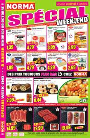 Catalogue Norma semaine 41 page 14: FiorEmilia Arancini tomates mozzarella €4,79, Haché au bœuf €12,99