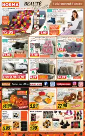 Catalogue Norma semaine 41 page 2: Bella casa Coussin ou coussin d'assise "Space" €6,99