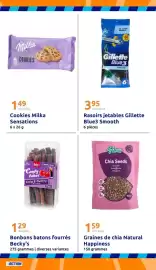 Catalogue Action semaine 40 page 24: Becky's Candy tubes €1,29, Natural Happiness Graines de chia €1,59