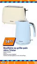 Catalogue Action semaine 40 page 25: Tristar Bouilloire ou grille-pain rétro €14,92