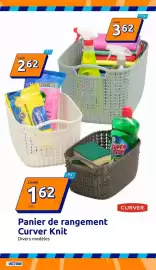 Catalogue Action semaine 40 page 28: Curver Panier de rangement €1,62