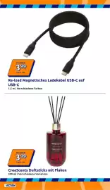 Action Prospekt woche 40 Seite 29: Re-load Magnetisches Ladekabel USB-C auf USB-C €3,99