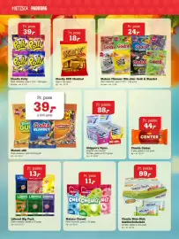 Poetzsch Padborg tilbudsavis Side 14: Malaco slik €39,00, Cloetta Mini-Muh maelkechokolade €99,00