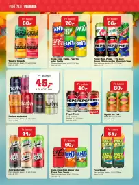 Poetzsch Padborg tilbudsavis Side 36: Harboe sodavand €45,00, Coca-Cola, Fanta, FuzeTea eller Sprite €70,00