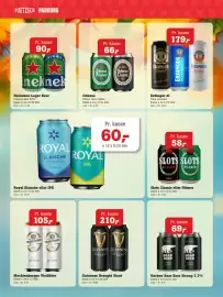 Poetzsch Padborg tilbudsavis Side 42: Royal Blanche eller IPA €60,00, Guinness Draught Stout €210,00