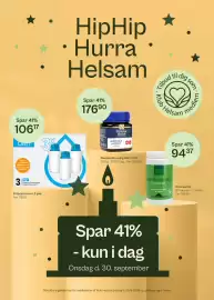 Helsam tilbudsavis Side 1: Urte-pensil €94,37, Manuka Honning MGO 250+ €176,90