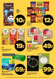 Netto tilbudsavis uge 40 Side 2: Taffel nødder €12,00, Karolines Køkken suppe €19,00