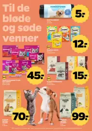 Netto tilbudsavis uge 40 Side 34: Raakraft hundesnacks €15,00, Whiskas menuboks €45,00