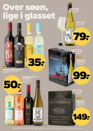 Netto tilbudsavis uge 40 Side 6: Diamond Hill eller Golden Zin €35,00, Frigate Cove Sauvignon Blanc €99,00