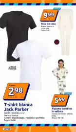 Volantino Action settimana 40 Pagina 10: Pigiama bambina in velluto €5,99, Tuta da casa €9,99
