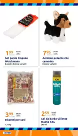 Volantino Action settimana 40 Pagina 20: Set punte trapano Werckmann €1,99, Biscotti per cani €3,99