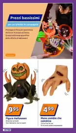 Volantino Action settimana 40 Pagina 34: Figura Halloween €9,95, Mano zombie che cammina €4,99