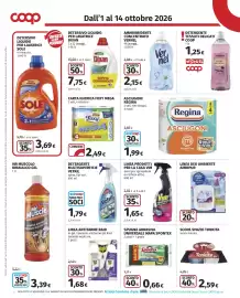 Volantino Coop | Extra Pagina 14: Detergente multisuperficie Vetril €1,79, Ammorbidente concentrato Vernel €2,15