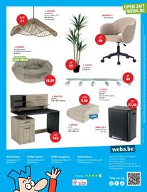 Weba folder week 40 Pagina 8: Bureau Malicia €145,00, Hondenmand €16,95