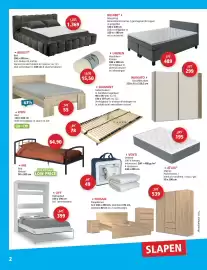 Weba folder week 40 Pagina 2: Bexley bed €1.369,00, Opklapbed €399,00