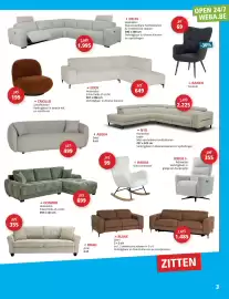 Weba folder week 40 Pagina 3: Eddy hoeksalon €649,00, Delta hoeksalon €2,00