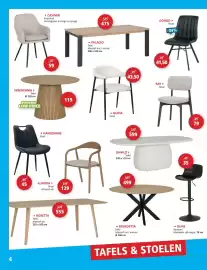 Weba folder week 40 Pagina 4: Tafel bene detta €499,00, Stoel €43,50