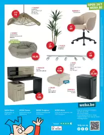 Weba folder week 40 Pagina 8: Bureau Malicia €145,00, Hondenmand €16,95