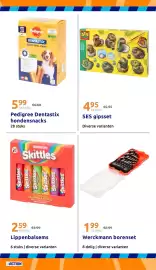 Action folder week 40 Pagina 21: Pedigree Dentastix hondensnacks €5,99, SES gipsset €4,95