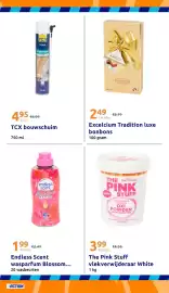 Action folder week 40 Pagina 24: The Pink Stuff vlekverwijderaar White €3,99, Endless Scent wasparfum Blossom €1,99