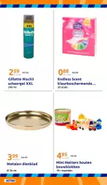 Action folder week 40 Pagina 26: Endless Scent kleurbeschermende... €0,98, Gillette Mach3 scheergel €2,95