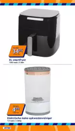 Action folder week 40 Pagina 27: XL smartfryer €34,95, Elektrische make-upkwastenreiniger €4,44