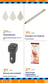 Action folder week 40 Pagina 30: Sitecom auto-snellader €3,99, Jacky-M gel nagelstickers €2,49