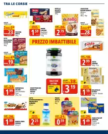 Volantino Tigros Pagina 23: Crostatine Mulino Bianco €4,00, Pouch Mellin €0,59