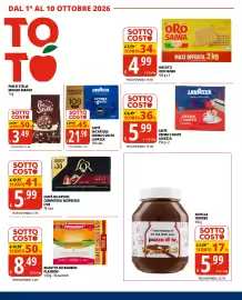 Volantino Tigros Pagina 5: Pan di Stelle Mulino Bianco €3,49, Caffè in capsule Crema e Gusto Lavazza €21,90