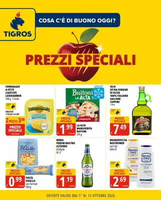 Tigros | Prezzi Speciali (valido fino al 12-10)