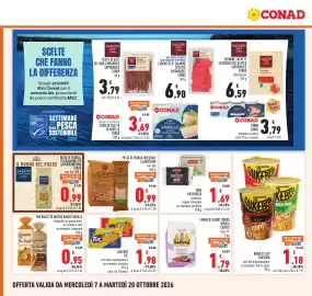 Volantino Conad Pagina 12: Pane Dailybread proteico €1,69, Pasta di semola integrale La Molisana €0,99