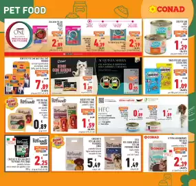 Volantino Conad Pagina 19: Biscotti assortiti Petfriends €1,59, Dentastix per cani daily oral care Pedigree €7,89