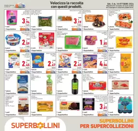 Volantino Conad Pagina 21: Salsiccia Beretta €1,99, Às do Mar tonno trancio intero €1,00