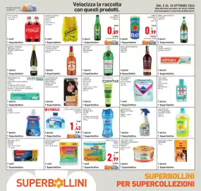 Volantino Conad Pagina 22: Acqua tonica Schweppes classica limone €1,00, Panno multiuso microfibra Spontex €1,00