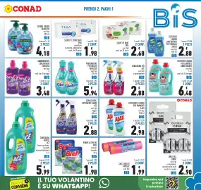 Volantino Conad Pagina 5: Sgrassatore universale Ace €2,88, Profumatore per bucato Fabuloso €5,94
