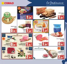 Volantino Conad Pagina 9: Il golfetta golfera €1,89, Il provolone auricchio piccante €1,49
