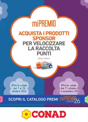 Conad | Mi Premio (valido fino al 4-11)