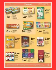 Folheto Miranda Supermercados Página 2: Alsa gelatina em pó €1,49, Delta café torrado moído €3,49