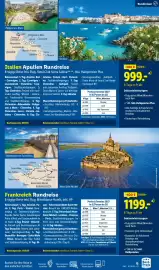 Lidl Reisen Prospekt Seite 15: Frankreich Rundreise €1.199,00, Italien Apulien Rundreise €999,00