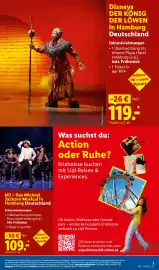 Lidl Reisen Prospekt Seite 3: Disneys DER KÖNIG DER LÖWEN €119,00