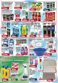 Vianni Drogéria akciós újság hét 40 Oldal 3: Szentkirályi ásványvíz €179,00, Kühne Dijoni mustár €699,00
